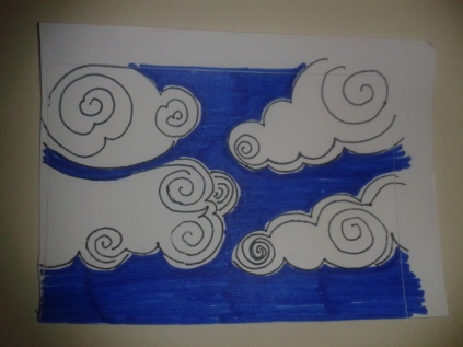 drawing project daily sticker sketch clouds